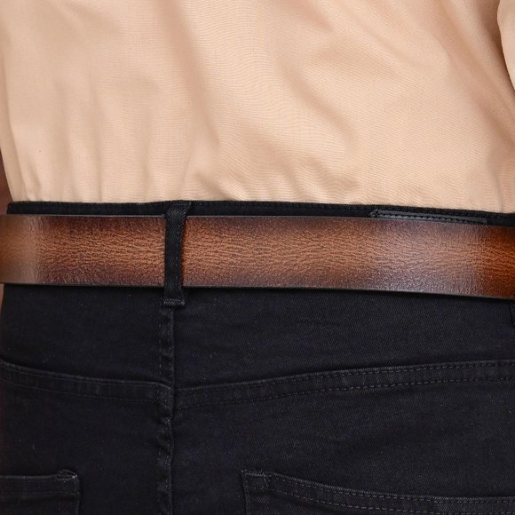 Personalized gift with the name & your special message. Handmade leather belt. - Picture 11 of 15